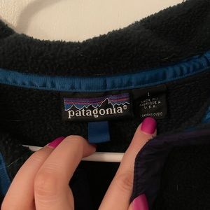VINTAGE Patagonia Synchilla Pull Over With Snaps